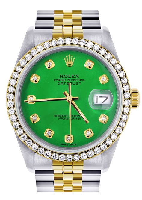 rolex green gold replica|pre owned women's rolex.